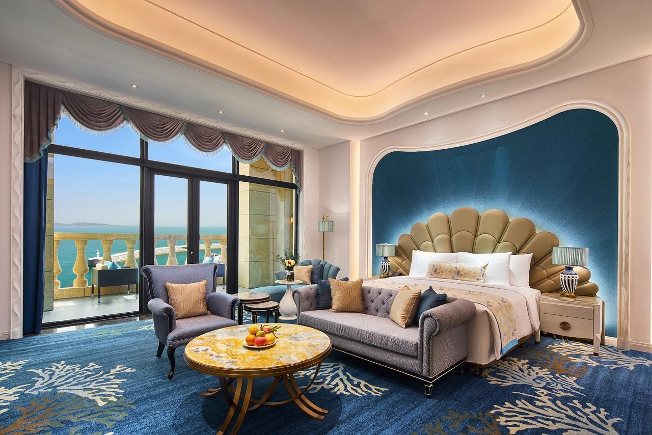 Hotel Wanda Vista Qingdao Movie Metropolis Extérieur photo