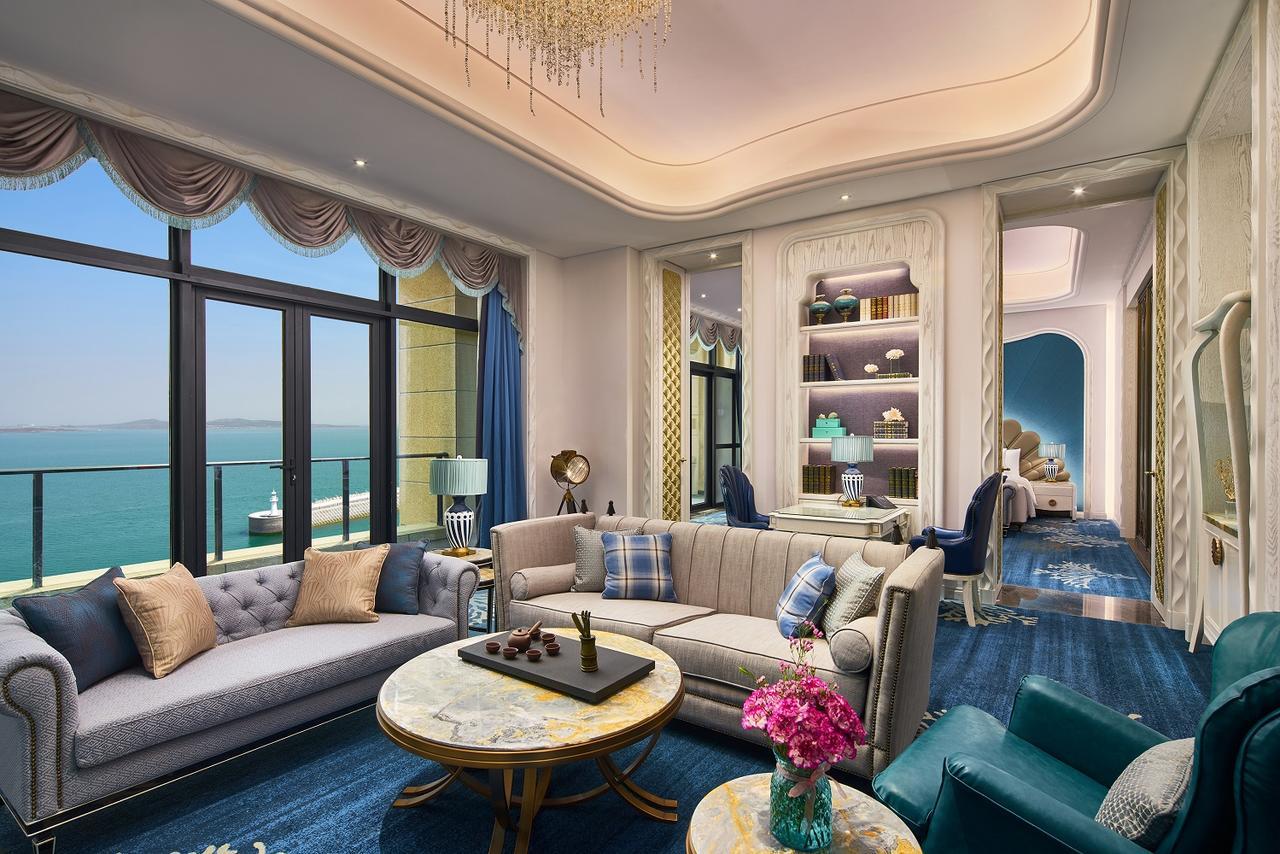 Hotel Wanda Vista Qingdao Movie Metropolis Extérieur photo