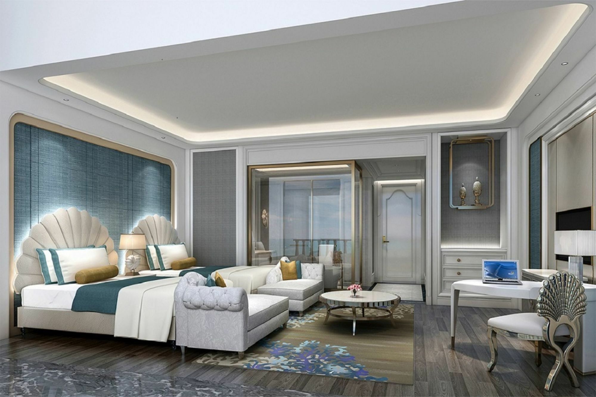 Hotel Wanda Vista Qingdao Movie Metropolis Extérieur photo